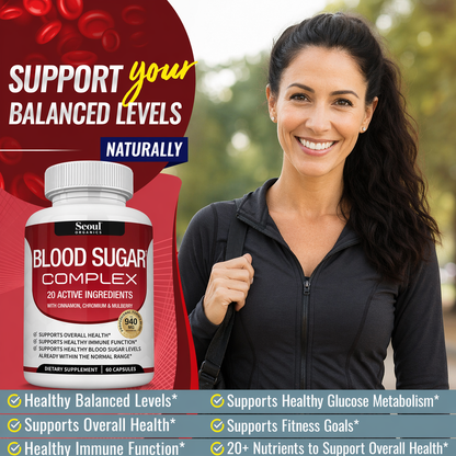 Blood Sugar Complex - Stabilize, Balance & Restore Capsules