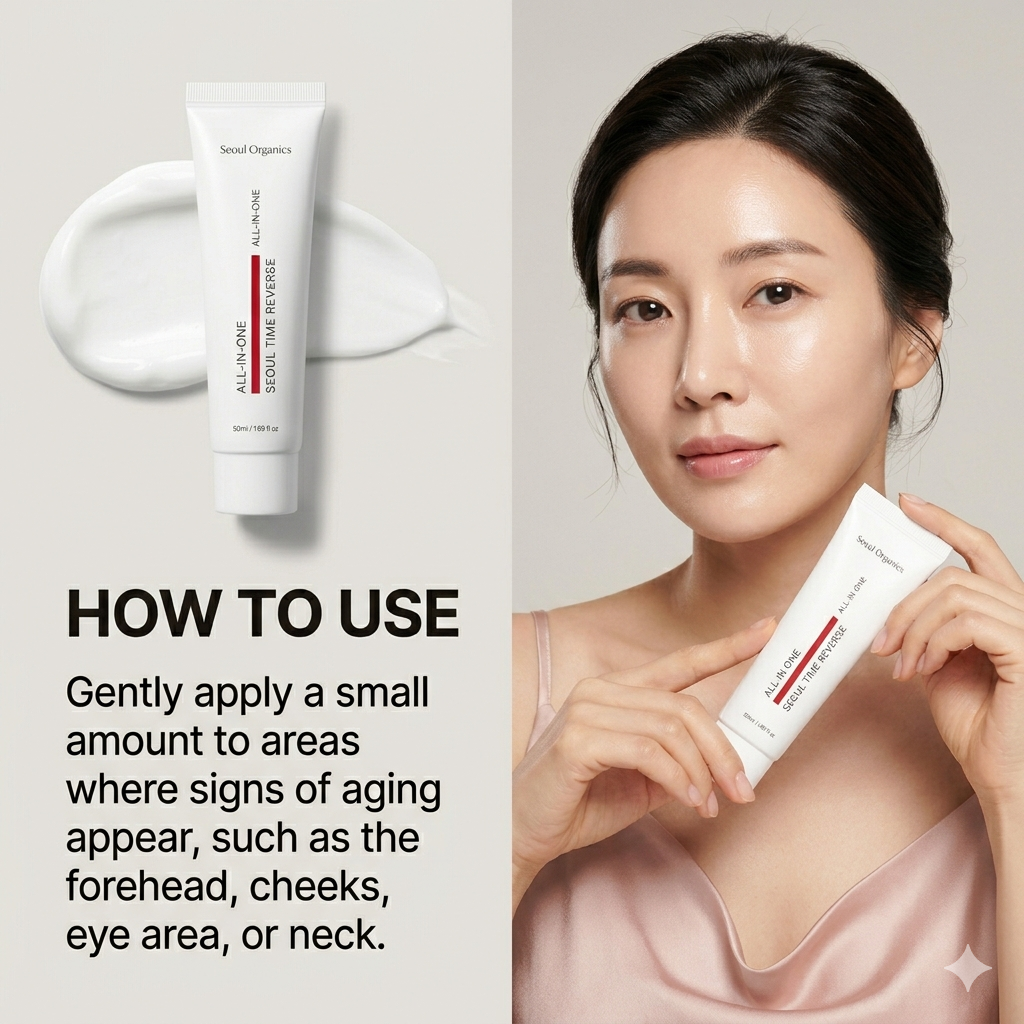 Seoul Time Reverse Cream — All-In-One Korean Anti-Aging Moisturizer